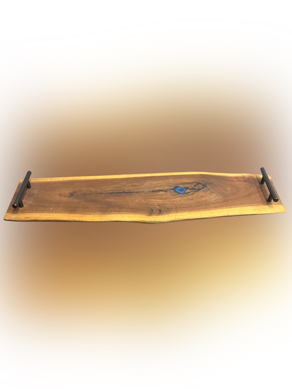 Live Edge Wood Serving/Charcuterie Board in Natural Brown 26”x8”